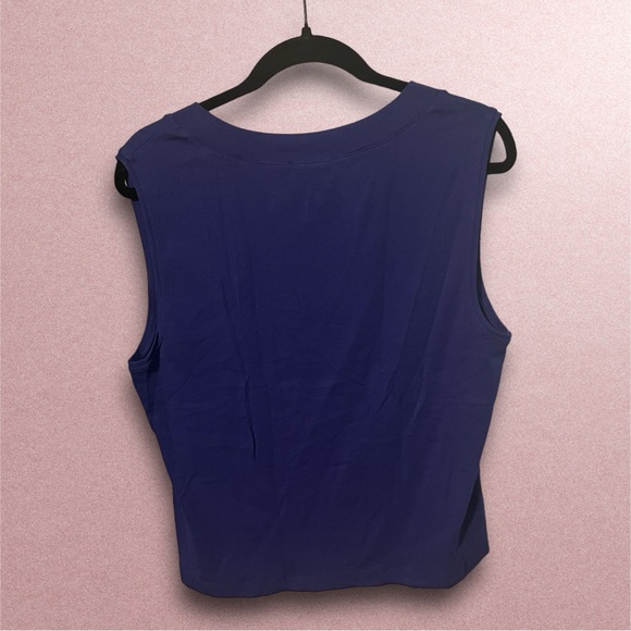 Chico’s V-neck Sleeveless Tee - Picture 2 of 5
